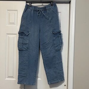 Madden Girl Blue Wide Leg Pants